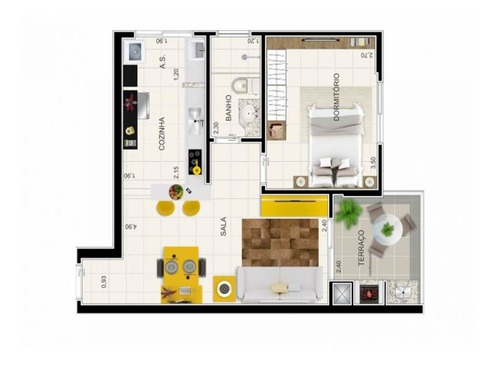 Imagem 9 de 11 de Apartamento - Venda - Guilhermina - Praia Grande - Aa30