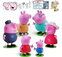 Comprar Luppa, Peppa Pig Juguetes, 6 Figuritas De Peppa Pig + Set De
