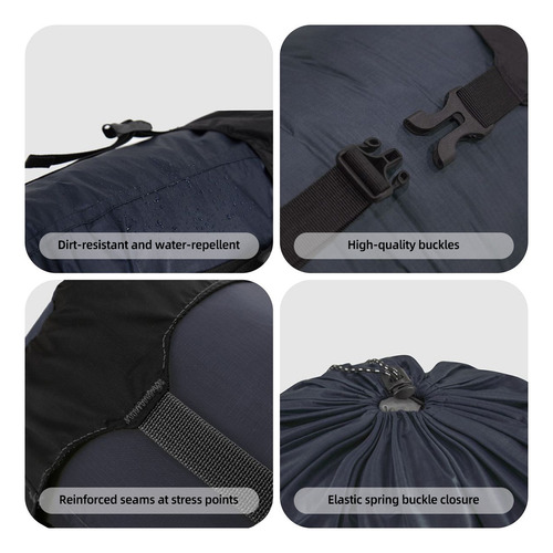 Saco De Compresión Para Guardar Sacos De Dormir, Pequeño 5-3