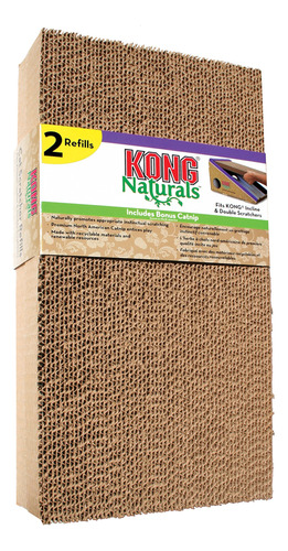 Kong Cs9 Scratcher Recambio Para Inclinacion Y Doble Cat To