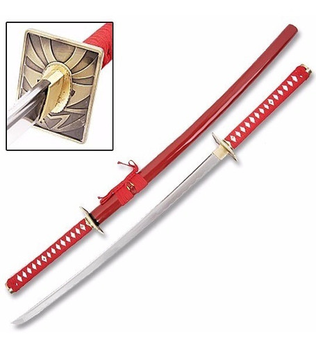Katana De Anime Bleach Renji Sable Samurai Espada Japonesa