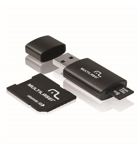 Memoria Micro Sd Mc058 Multilaser 8gb C/ Adap