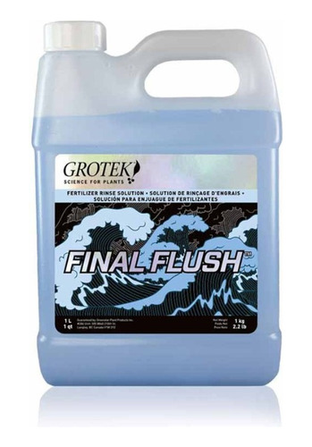 Final Flush 1 Litro Regular (sin Sabor) Grotek