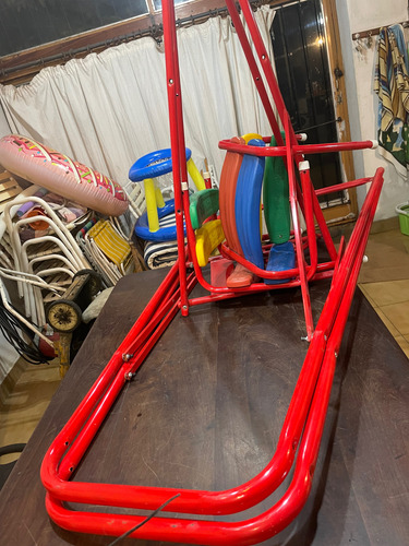 Hamaca Gemela Grande Ploppy 83 De Juegosol Para Niños Rojo (Usado)