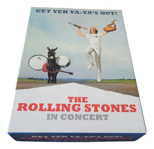 Box 3 Cds + Dvd Rolling Stones Get Yer Ya Ya's Out Importado (Usado)