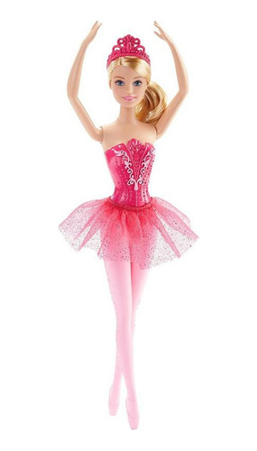 Barbie - Bailarina - Vestido Rosa - Dhm42
