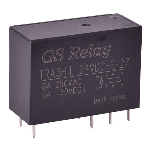 Relay Rele Tra3h-l24    24v  8a  2 Inversores   1100 Ohm