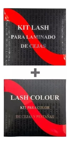 Duo Lash Color Pestañas Cejas + Laminado Definicion Cejas 