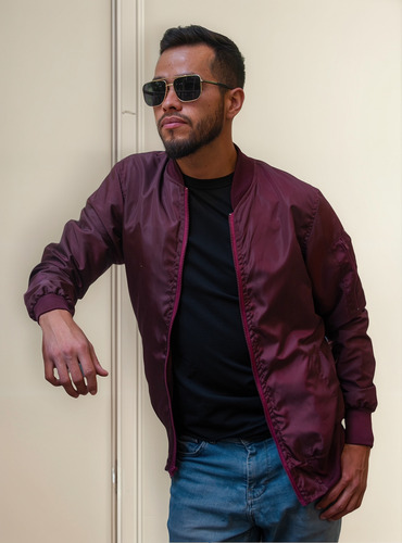 Chamarra Tipo Bomber
