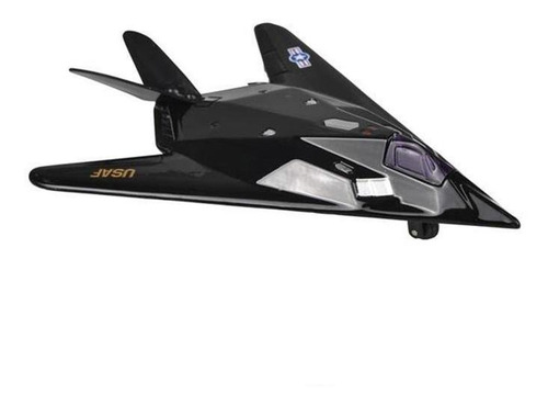 Avión En Miniatura Coleccionable, Mxgbs-001, F22 Rapto Color Negro