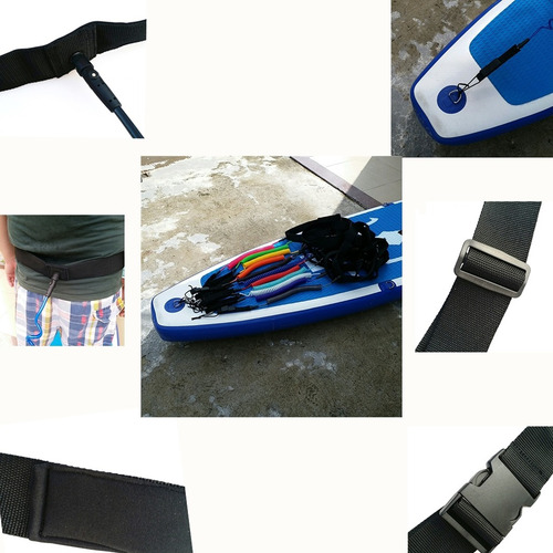 Imagen 2 de 5 de 1 Pc De Cinturón Elástico De Tabla De Surf Para Juegos Y