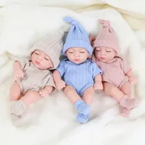 Comprar Mini Bebes Reborn 20cm De Silicon Cute Baby Doll Para Niñas