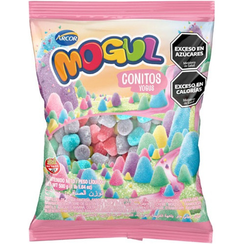 Oferta! Gomitas Mogul Conitos Yogus Frutales 500g Sin Tacc