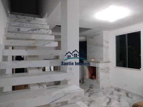 Imagem 4 de 7 de Sobrado Em Condomínio Com 03 Suítes, Ambas Com Closet, Lareira, Mármore, 02 Vagass À Venda, 415 M² - Quinta Da Baroneza Ii - Bragança Paulista/sp - So0437