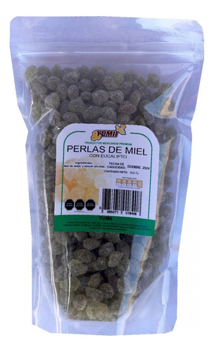 Perlas De Miel Con Eucalipto Natural Veracruz  500 Gr