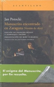 Manuscrito Encontrado En Zaragoza - Jan - Hrabia Potocki