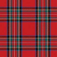 Imagem 1 de 3 de Papel De Parede Xadrez Em Estilo Escocês. Tartan. Um De De