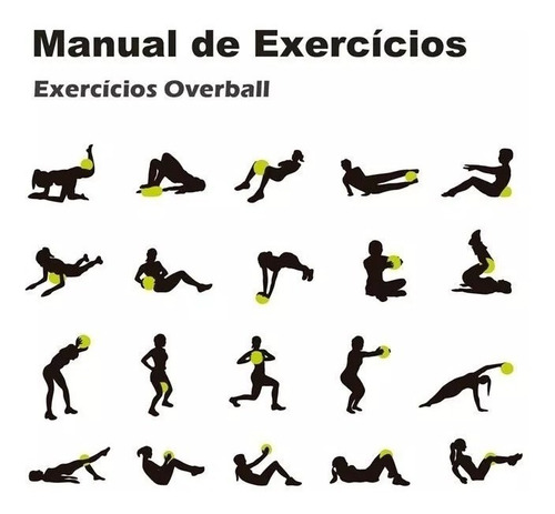 Imagem 3 de 3 de Overball Pilates E Fisioterapia 25 Cm Supermedy