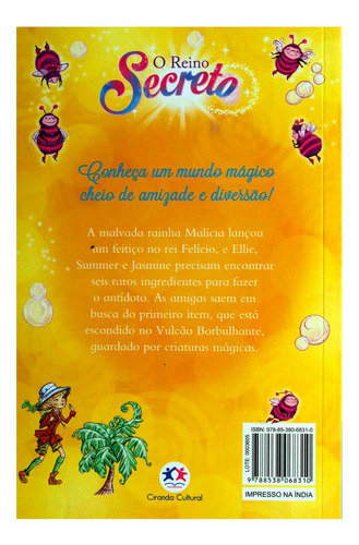 O Reino Secreto - O Vulcão Borbulhante - Livro 7