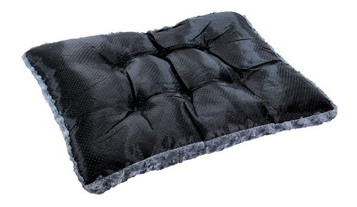 Almofada Colchao Curly Soft Extra Grande Cinza Escuro Jambo