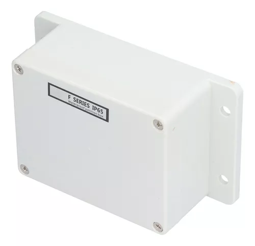 Caja eléctrica impermeable exterior IP65 de una pieza, 12 módulos,  superficie de plástico ABS IP65, caja eléctrica impermeable exterior,  armario de control, caja de conexiones - 250195110mm JAMW Sencillez
