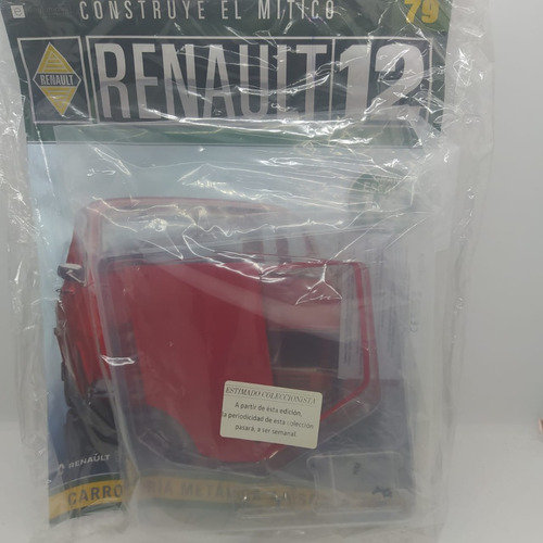 Llm - Renault 12  Para Armar 1/8 - Eaglemoss - Nro 79