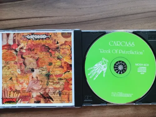 Cd Carcass - Reek Of Putrefaction (1988) Importado Grindcore
