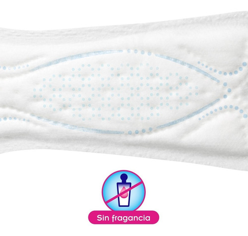 Imagen 4 de 4 de Protectores Saba Diarios Largos 50 Piezas