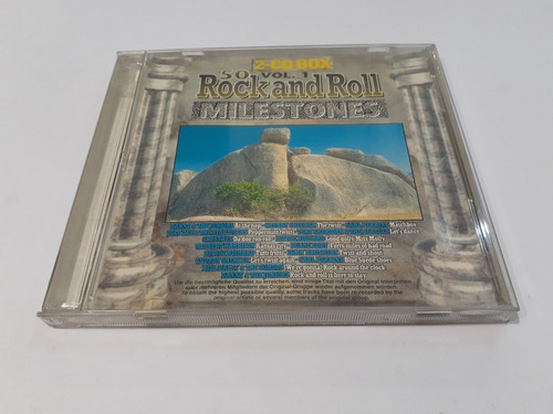 50 Rock And Roll Milestones 1, Varios - 2 Cd 1997 Suiza 8/ 