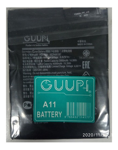 Bateria Pila Guupi Samsung A11 Nueva Sellada Garantia