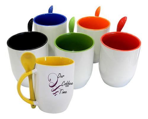 Tazas Con Cuchara Personalizadas