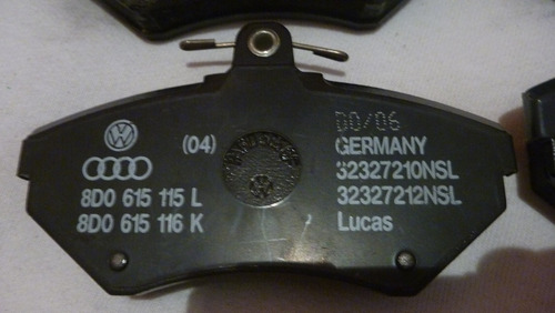 Imagen 7 de 8 de Pastillas De Freno Audi A4,passat Originales.