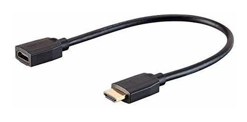 Cable Alargador Hdmi Velocidad 1 Pie 48 Gbps Ultra 8 Hdr