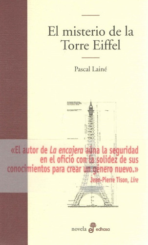 El Misterio De La Torre Eiffel Pascal Lainé Pasta Dura Nuevo