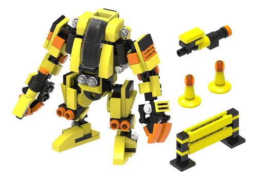 Mybuild Mecha Frame Engineer T2 - Mech Building Bricks, Dive