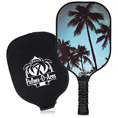 Pala De Pickleball De Grafito Funda, Cumple Especificac...