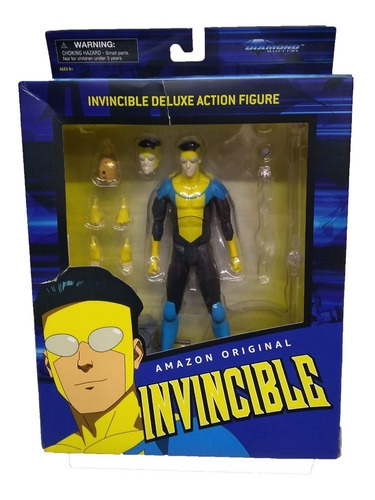 Diamond Select Toys Invencible Figura Empaque Maltratado