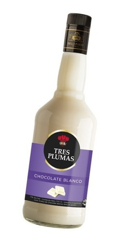 Licor De Chocolate Tres Plumas X 6 U. X 700ml Hot Sale!