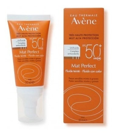 Avene Protector Mat Perfect Fluido Con Color Spf50 50ml 