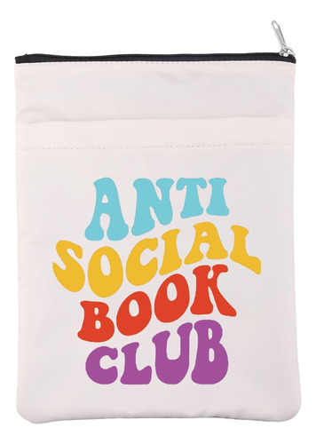 Funda Libro Del Club Del Libro Antisocial, Regalo Amant...