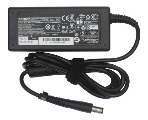 Cargador Compatible Con Dv4 Dv5 G4 Hp 18.5v 3.5a Pin Central