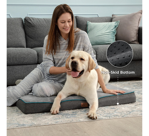 Cama Para Perros, Soporte Ortopédico De Espuma Viscoelástica