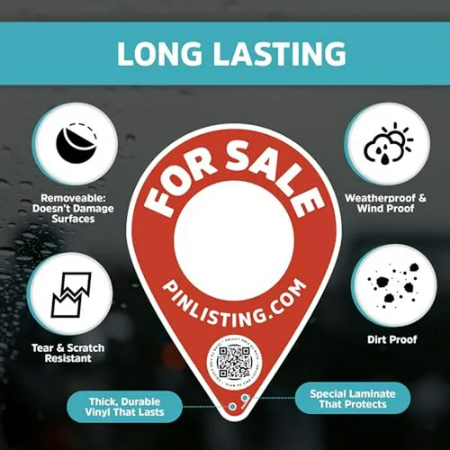 Pegatina Removible Para Vender Vehículos Con Qr Y Geolocaliz