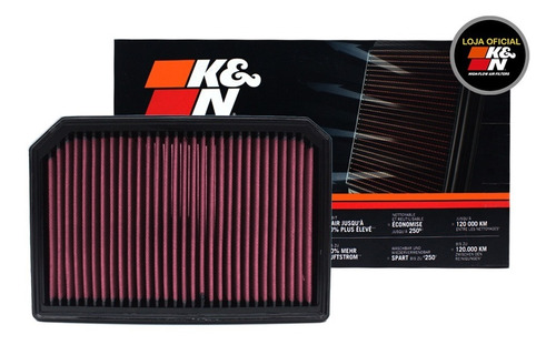 Filtro Ar Inbox K&n Mercedes A35 A220 A250 2.0 2018+ 33-3133