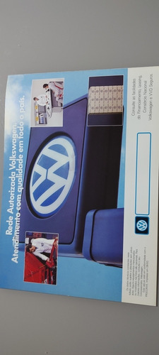 Imagem 7 de 9 de Vw Fusca 1600 1994 Itamar Catálogo Folder Prospecto Novo 0km
