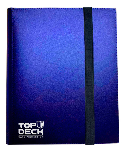 Carpeta Topdeck 9 Bolsillos Azul