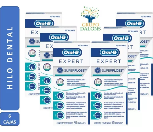 ORAL-B SUPERFLOSS SEDA DENTAL 50 U