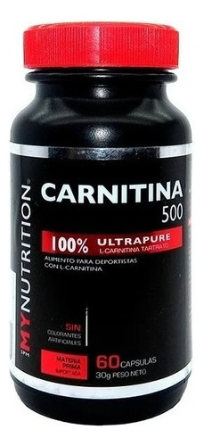 Carnitina 500 Myn 60 Capsulas
