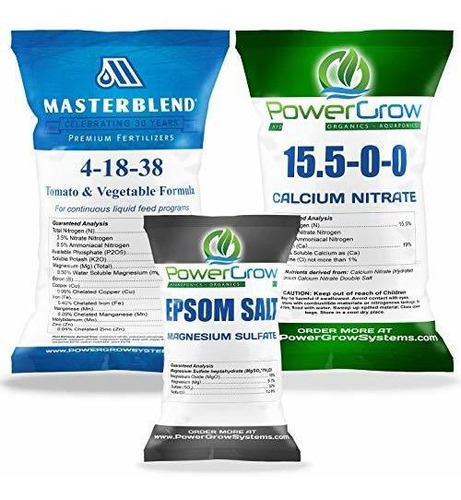 Fertilizante - Masterblend 4-18-38 Kit Completo De Fertiliza