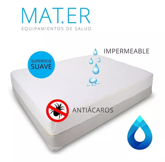 Funda Cubre Colchon Protector Impermeable Practicuna Lavable